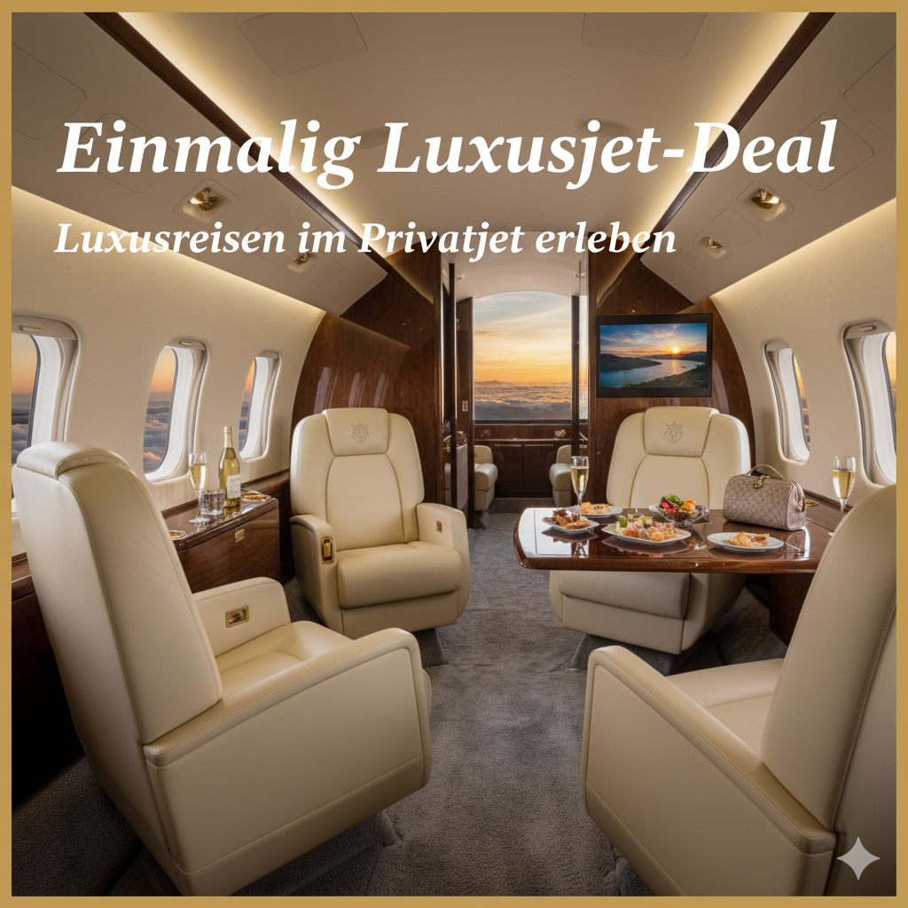 Einmalig Luxusjet-Deal