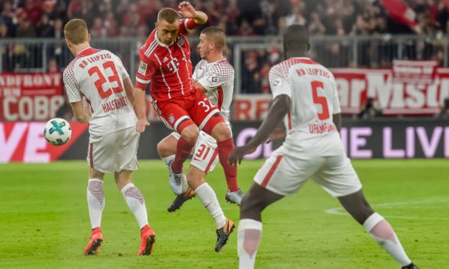 Aufstellungen: Teilnehmer: FC Bayern München Gegen RB Leipzig