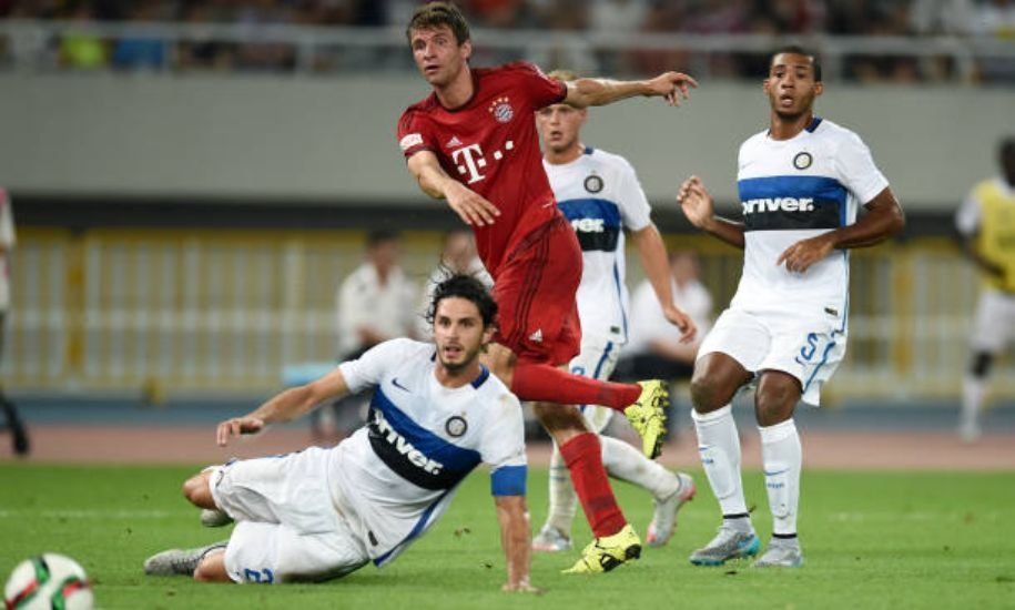 Aufstellungen: Teilnehmer: Inter Mailand Gegen FC Bayern München